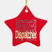 Ornement En Céramique Exercice de distribution (Dos)