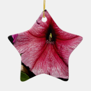 Ornement En Céramique Explosion Florale