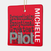 Ornement en céramique extra ordinaire (Gauche)