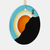 Ornement En Céramique Extreme Disk Golf (Droite)