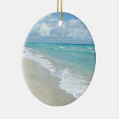 Ornement En Céramique Extreme Relaxation Plage Vue Sable blanc (Droite)