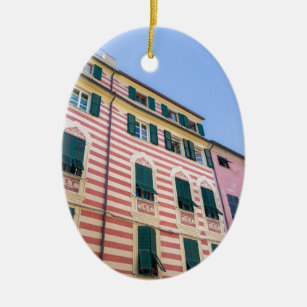 Ornement En Céramique Façades de la maison Monterosso Cinque Terre Ligur