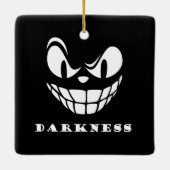 Ornement En Céramique Face monstre sombre (Dos)