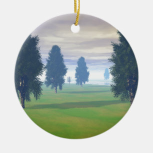 Ornement En Céramique Fairway to Seven