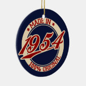 Ornement En Céramique Fait En 1954 (Droite)