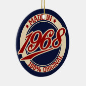 Ornement En Céramique Fait En 1968 (Droite)