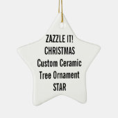 Ornement en céramique fait sur commande d'arbre de (Droite)