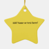 Ornement En Céramique Faites un cerf à la lisière des bois (Dos)