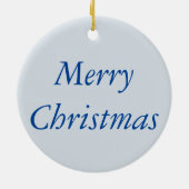 Ornement En Céramique Famille de loup (Dos)