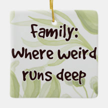 Famille : Là où le bizarre tourne profondément