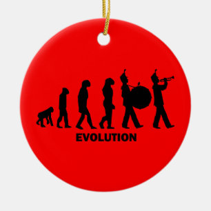 Ornement En Céramique fanfare d'évolution