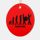 Ornement En Céramique fanfare d'évolution (Gauche)
