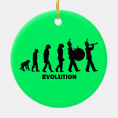 Ornement En Céramique fanfare d'évolution (Dos)