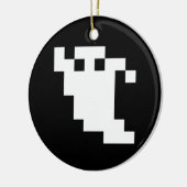Ornement En Céramique Fantôme à 8 bits pour pixels (Gauche)