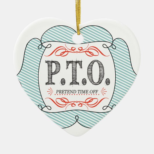 Ornement En Céramique Félicitations amusantes pour faire semblant d'être (Devant)