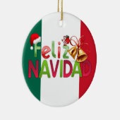 Ornement En Céramique Feliz Navidad (Droite)