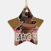 Ornement En Céramique Femmes et enfants La vie n'est pas juste ; habitue (Droite)