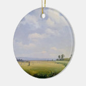 Ornement En Céramique Fenaison, 1838 (huile sur la toile) (Gauche)