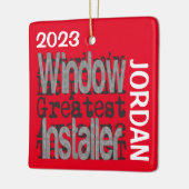 Ornement En Céramique Fenêtre Installer Extraordinaire CUSTOM (Gauche)