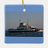 Ornement En Céramique Ferry sur l'eau (Devant)