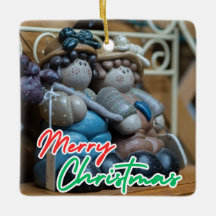 Festif Noël de la famille Snowman