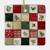 Ornement En Céramique Festive Design Christmas Ornament (Devant)