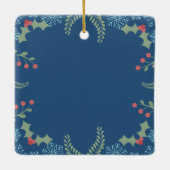 Ornement En Céramique Festive Garland (Dos)