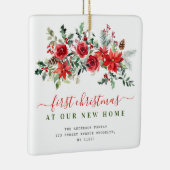 Ornement En Céramique fête fleurie nouvelle adresse (Droite)