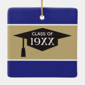 Ornement En Céramique Fêtez ! 50e Réunion de classe (Dos)