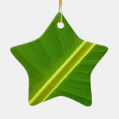 Ornement En Céramique Feuille de bananier (Dos)