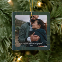 Fiançailles à feuillage persistant | Tartan flanel