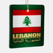 Ornement En Céramique Fierté du Liban (Droite)