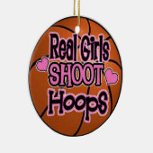 Ornement En Céramique fille de basket-ball (Droite)