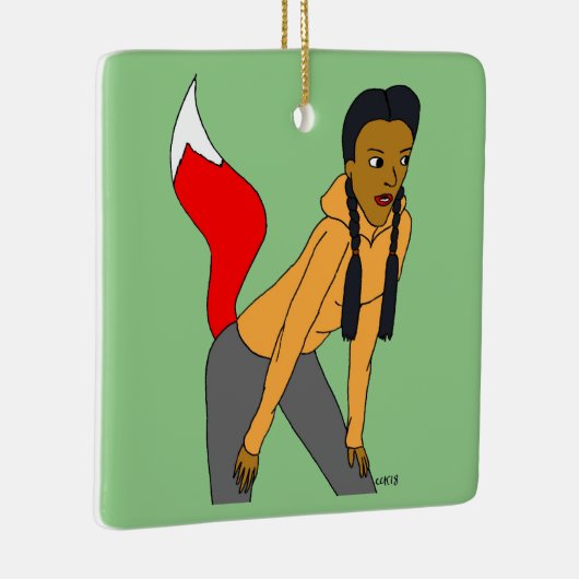 Ornement En Céramique fille foy (Droite)