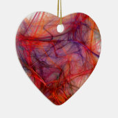 Ornement En Céramique Fils de rouge (Droite)