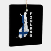 Ornement En Céramique Finlande (Droite)