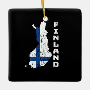 Ornement En Céramique Finlande  