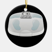 Ornement En Céramique Fitness ! (Devant)