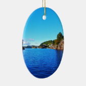 Ornement En Céramique Fjords norvégiens (Droite)