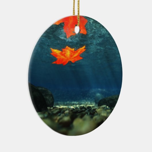 Ornement En Céramique Flamme dans l'ornement d'eau (Droite)