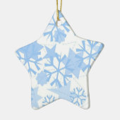 Ornement En Céramique Flammes de neige (Gauche)