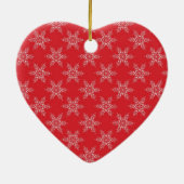 Ornement En Céramique Flèches blanches rouges (Dos)