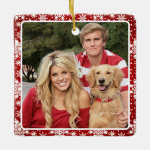 Ornement En Céramique Flèches traditionnelles rouges et blanches