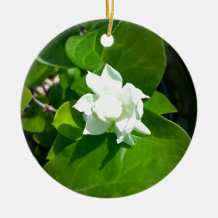 Ornement En Céramique Fleur de jasmin de Sampaguita