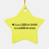 Ornement En Céramique Fleur de lis (Dos)