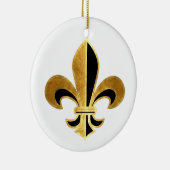 Ornement En Céramique Fleur de lis (Droite)