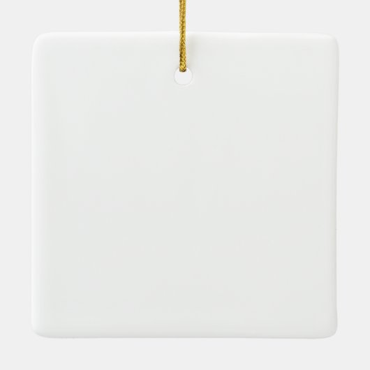 Ornement En Céramique Fleur de Magnolia (Dos)