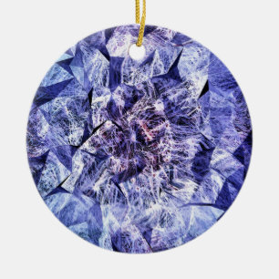 ORNEMENT EN CÉRAMIQUE FLEUR SAUVAGE