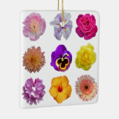 Ornement En Céramique Fleurs colorées (Droite)