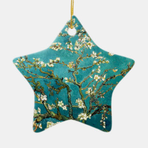 Ornement En Céramique Fleurs d'amandier de Van Gogh Impressionnisme clas